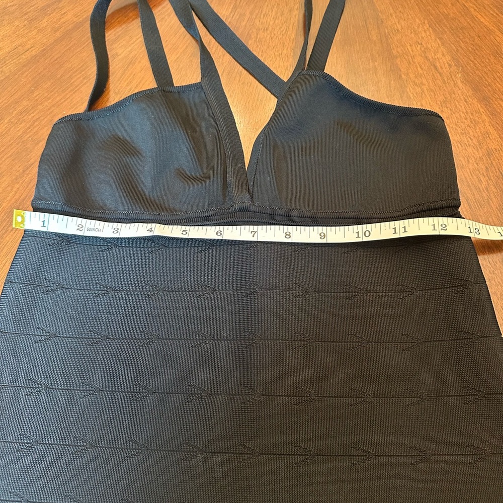 Versace Strappy Bandage Top | Black | Bodycon | Size S - Picture 3 of 9